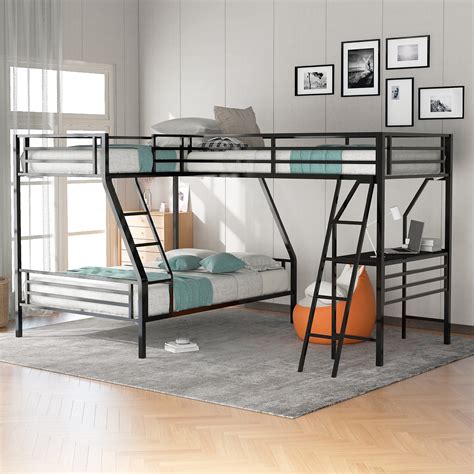 metal halfway house bed frame|Metal Bed House Bed Frame with Fence, for Kids, Teens, Girls, .